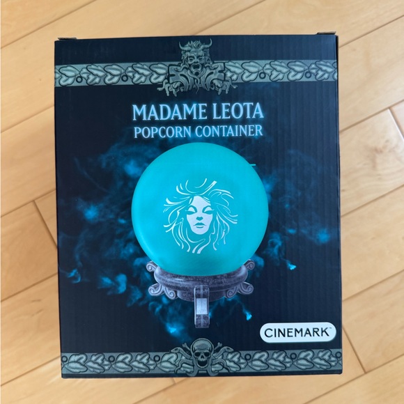 Disney Other - Disney Haunted Mansion Madame Leota Lighted Popcorn Bucket Crystal Ball Cinemark